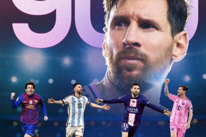 梅西突破900进球里程碑！金球奖、美洲杯及法甲纷纷祝贺